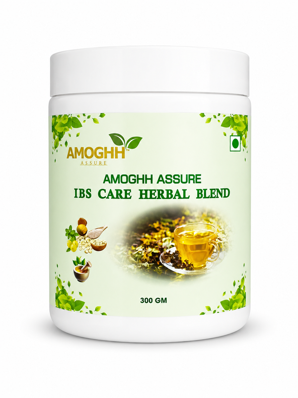Amoghh Assure IBS Care Herbal Blend | Supports Digestive Comfort & Promotes Gut Balance | Net Wt. 300g