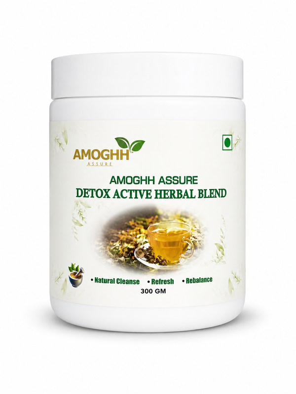 Amoghh Assure Detox Active Herbal Blend | Supports Natural Cleansing & Promotes Body Rebalancing | Net Wt. 300g